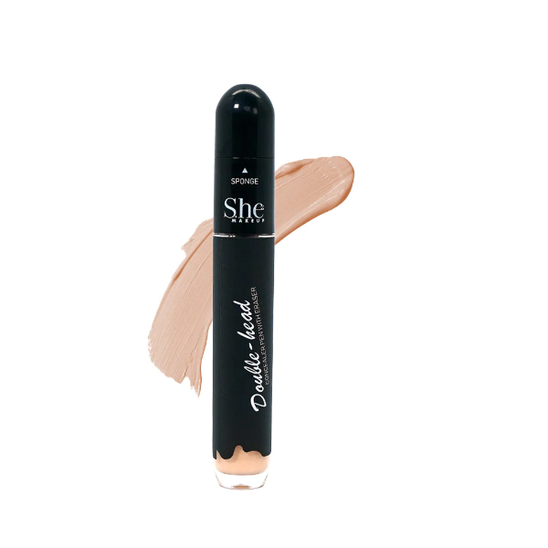She - Double Head Concealer Pen With Eraser