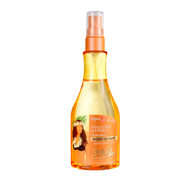 Soleil Des Iles - Huile Corps & Cheveux Parfum Des Iles - ORAS OFFICIAL