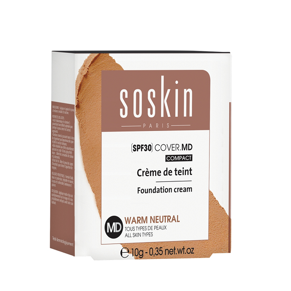 Soskin - Cover MD Compact Foundation Cream SPF30