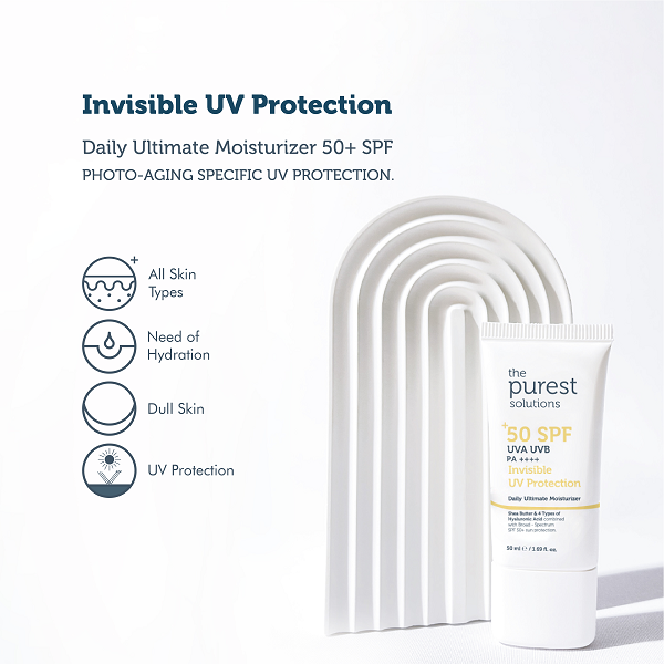 The Purest Solutions - Invisible UV Protection Sunscreen SPF 50+