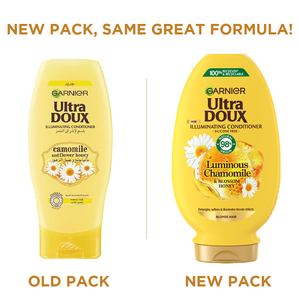 Ultra Doux - Camomile & Flower Honey Illuminating Conditioner
