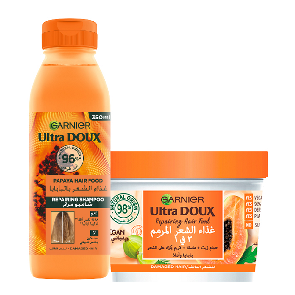 Ultra Doux - Hair Food For Damaged Hair Shampoo & Mask Bundle