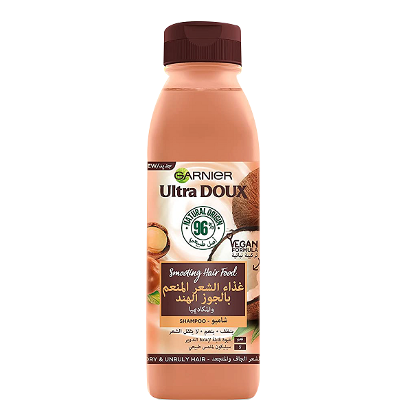 Ultra Doux - Smoothing Hair Food Coconut & Macadamia Shampoo