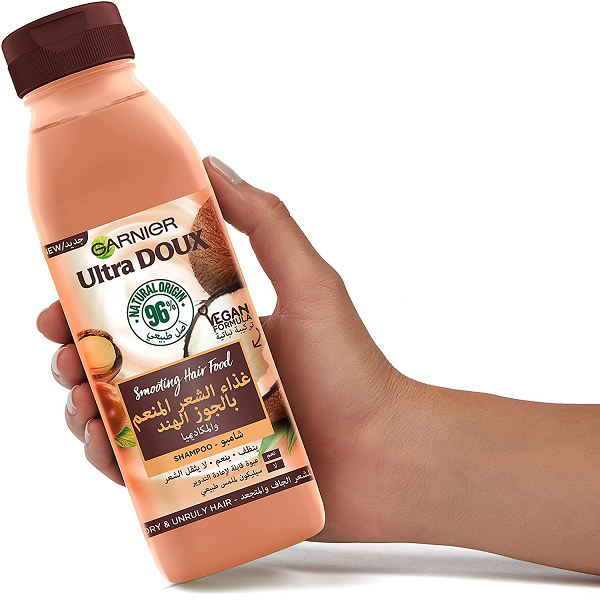 Ultra Doux - Smoothing Hair Food Coconut & Macadamia Shampoo