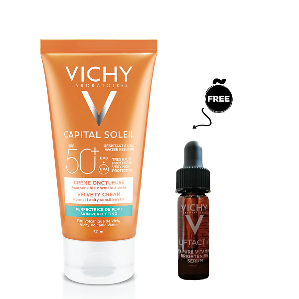 VICHY - Capital Ideal Soleil Skin Perfecting Velvety Cream SPF 50+