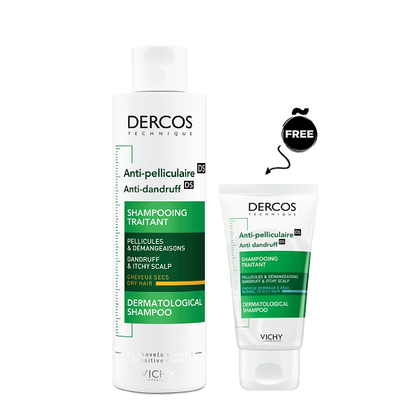 Vichy - Dercos Anti-Dandruff Shampoo For Dry Hair