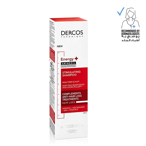 Vichy - Dercos Energy+ Aminexil Stimulating Shampoo