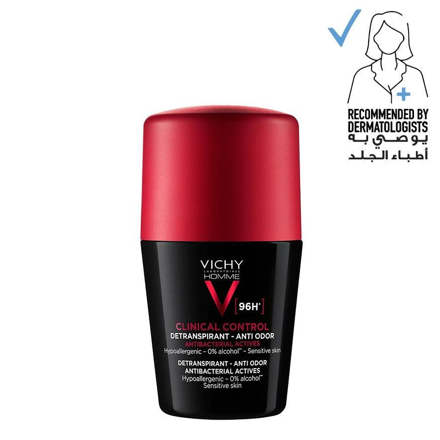Vichy - Deodorant 96H' Clinical Control Detranspirant Anti Odor For Man