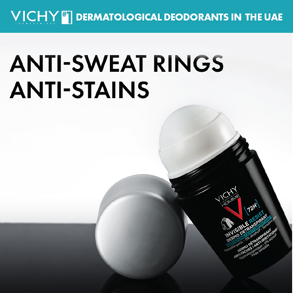 Vichy - Homme Invisible Resist Dermo Deperspirant 72H Roll On