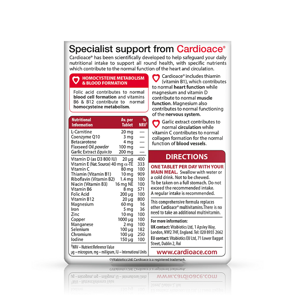 Vitabiotics - Cardioace Heart Support