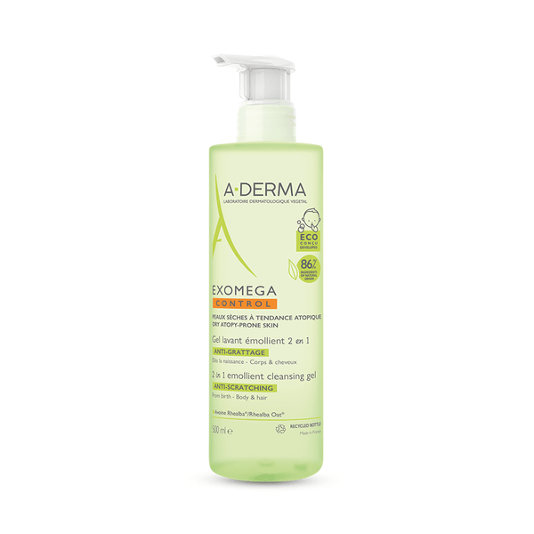 Aderma - Exomega Control Emollient foaming gel - ORAS OFFICIAL