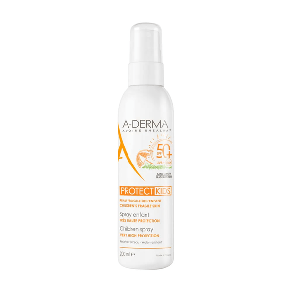 Aderma - Protect Kids Fragrance Free Spray SPF50+ - ORAS OFFICIAL