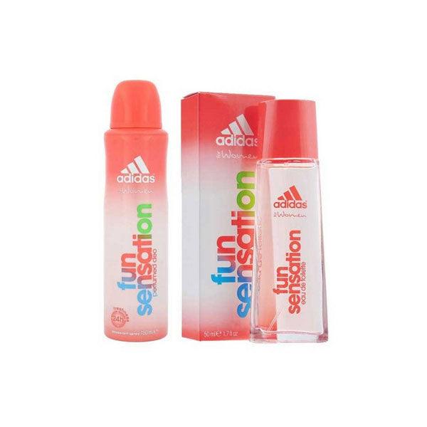 Adidas - Coffret Adidas Fun Sensation For Women - Deo & Eau De Toilette - ORAS OFFICIAL