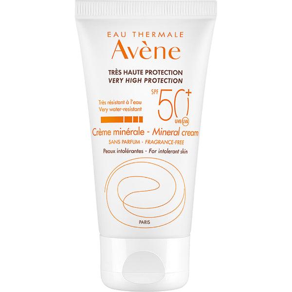 Avène - Cream SPF 50+ Mineral Intolerant Skin - ORAS OFFICIAL