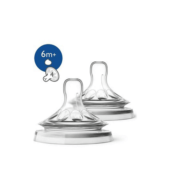 Avent - Natural Teats Thick Feed 6m+ - ORAS OFFICIAL