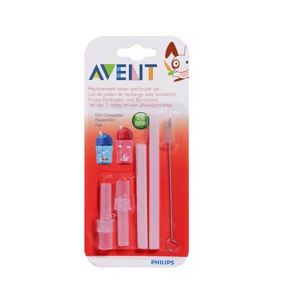 Avent - Replacement Straw And Brush Set - ORAS OFFICIAL