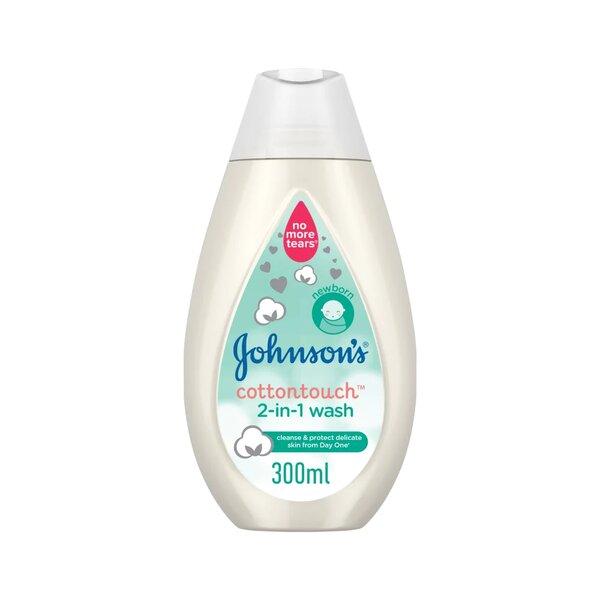 Baby Johnson's - Baby Cotton Touch 2 In 1 Wash - ORAS OFFICIAL