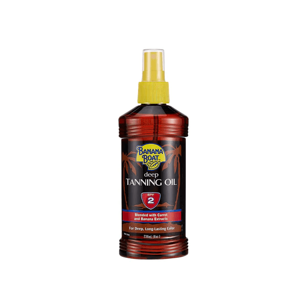 Banana Boat - Deep Tanning Oil SPF 2 - ORAS OFFICIAL