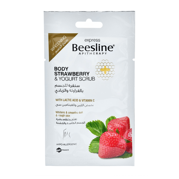 Beesline - Express Body Strawberry & Yogurt Scrub - ORAS OFFICIAL