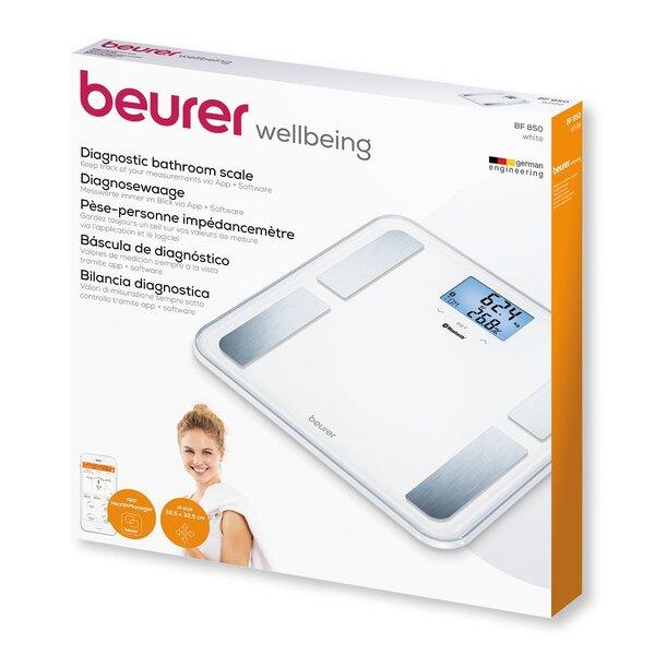 Beurer - BF 850 White Diagnostic Bathroom Scale - ORAS OFFICIAL
