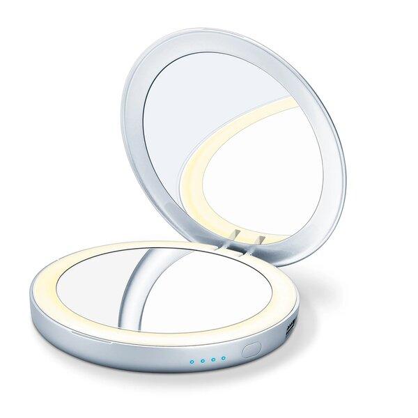 Beurer - BS 39 Illuminated Cosmetics Mirror With Powerbank - ORAS OFFICIAL