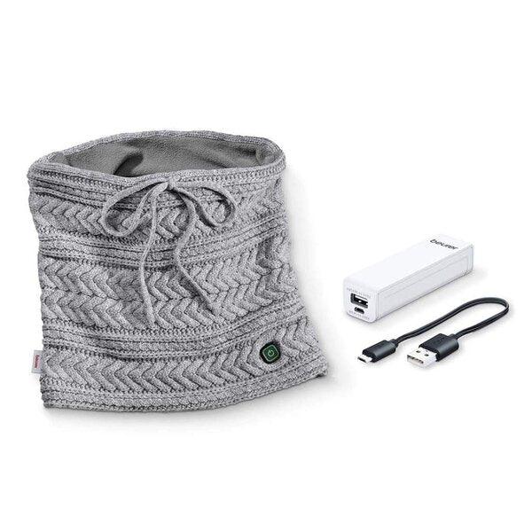 Beurer - HK 37 To Go Heated Tube Scarf With Powerbank - ORAS OFFICIAL