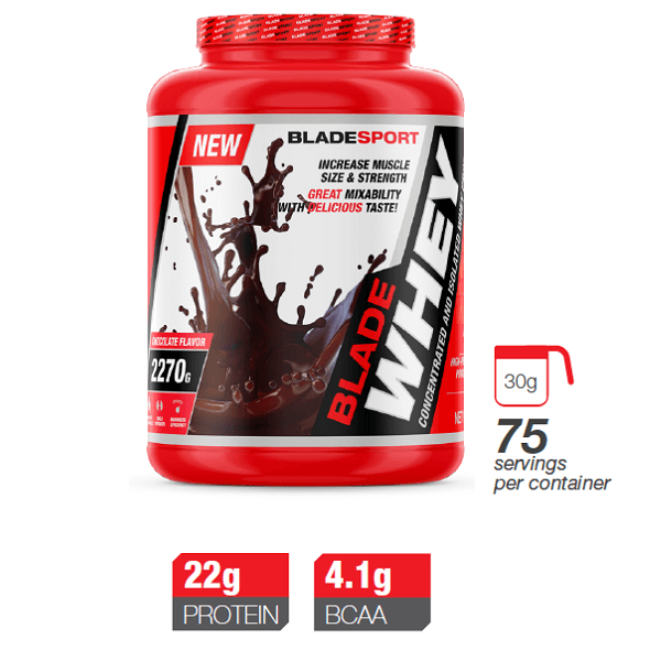 BLADESPORT - Whey Plus Chocolate - ORAS OFFICIAL
