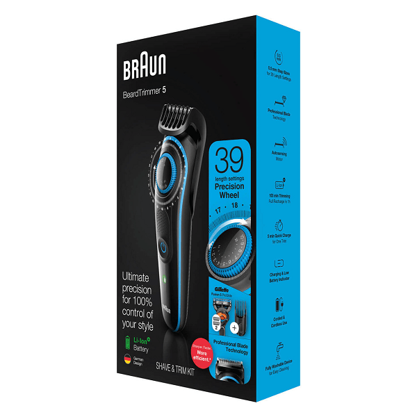 Braun - Beard Trimmer 5 Bt 5240 - ORAS OFFICIAL