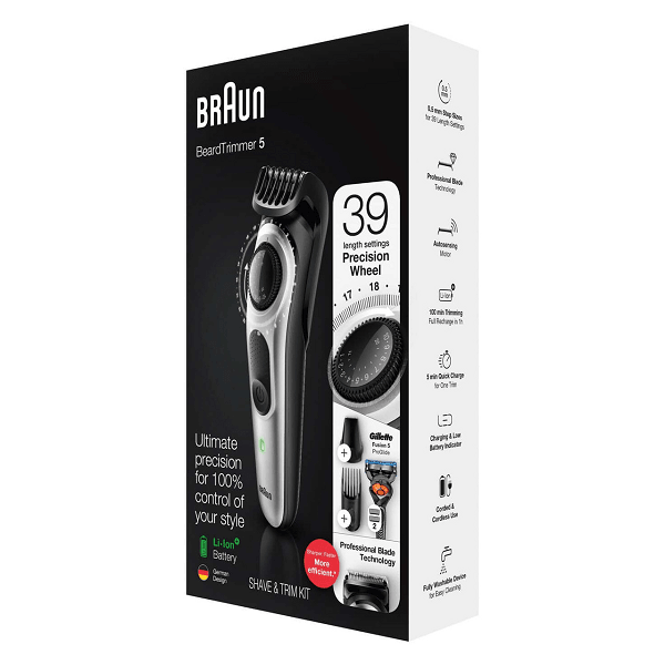 Braun - Beard Trimmer 5 Bt 5260 - ORAS OFFICIAL