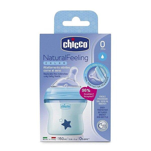 Chicco - Natural Feeling Colored Bottle 0m+ - ORAS OFFICIAL