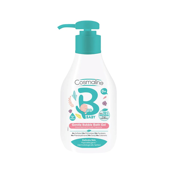 Cosmaline - Baby Gentle Bubble Bath Gel - ORAS OFFICIAL