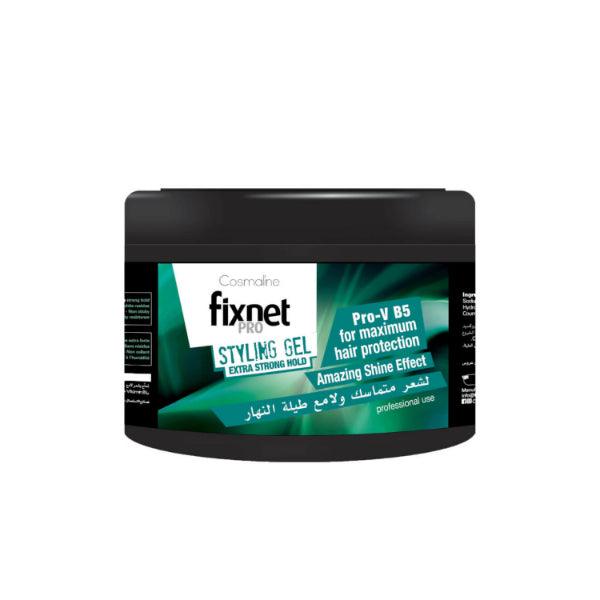Cosmaline - Fixnet Pro Styling Gel Extra Strong Hold Green - ORAS OFFICIAL