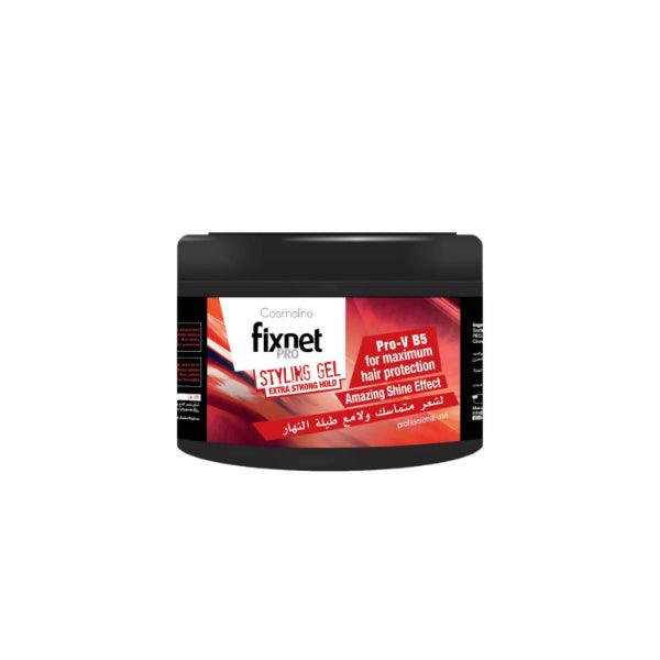 Cosmaline - Fixnet Pro styling Gel Extra Strong Hold Red - ORAS OFFICIAL