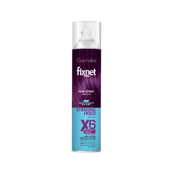 Cosmaline - Fixnet Pro Velvet Hair Spray X6 - ORAS OFFICIAL