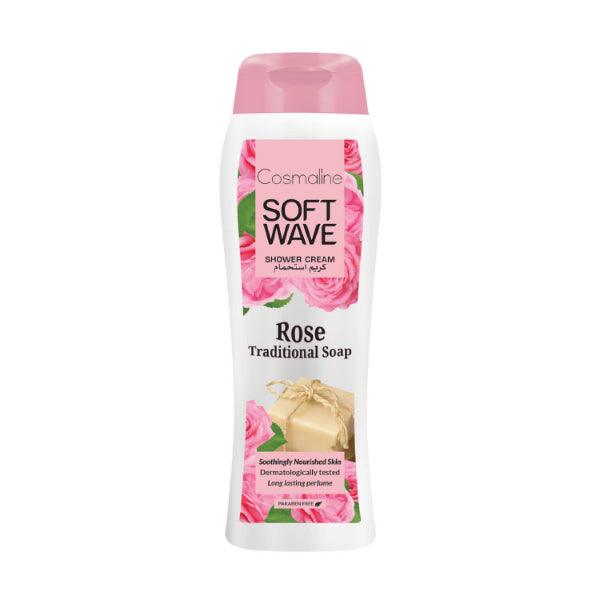 Cosmaline - Soft Wave Shower Cream Rose & Traditional Soap - ORAS OFFICIAL