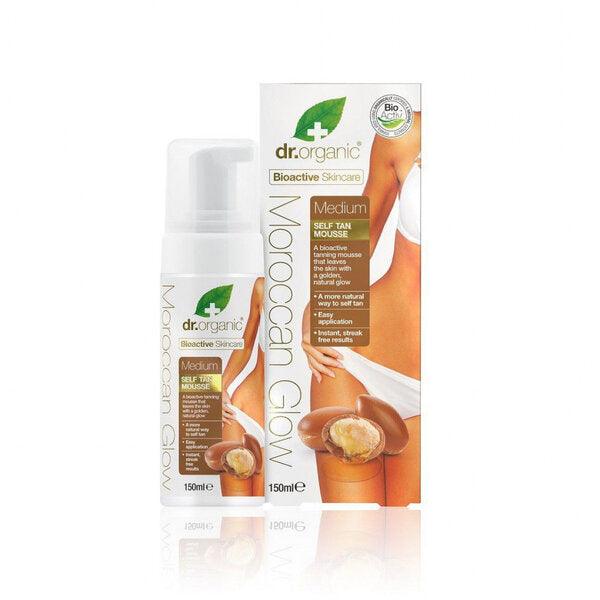 Dr. Organic - Moroccan Glow Medium Self Tan Mousse - ORAS OFFICIAL