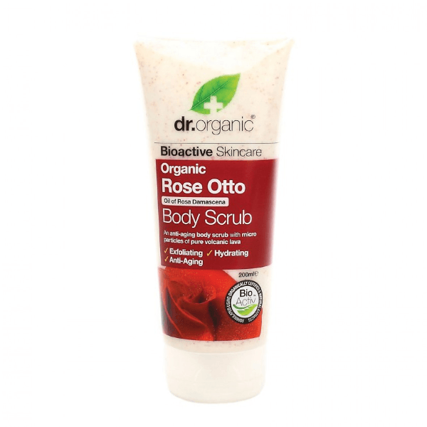 Dr. Organic - Rose Otto Body Scrub - ORAS OFFICIAL