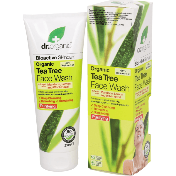 Dr. Organic - Tea Tree Face Wash - ORAS OFFICIAL