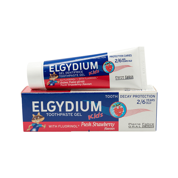 Elgydium - Kids Strawberry Flavour Toothpaste - ORAS OFFICIAL