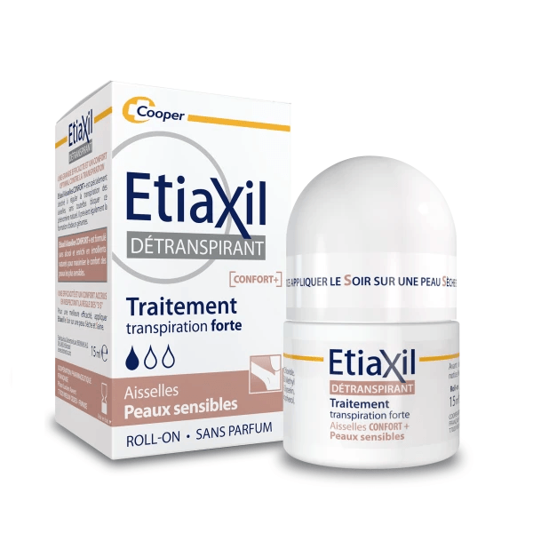 Etiaxil - Detranspirant Heavy Sweating Comfort+ Armpits Roll On - ORAS OFFICIAL