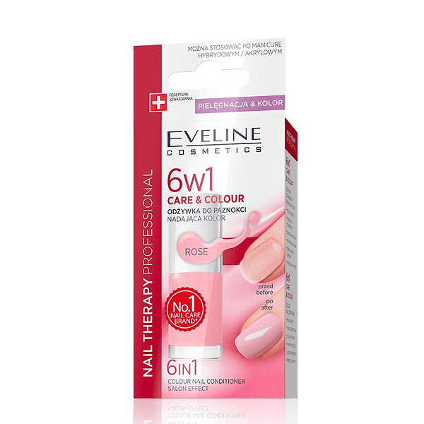 Eveline - Nail Therapy 6W1 Care & Colour Nail Conditioner