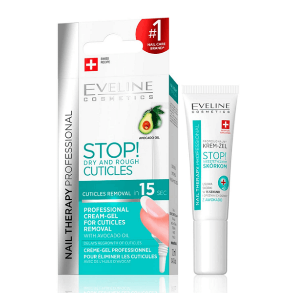 Eveline - Nail Therapy Stop Dry & Rough Cuticles Gel Cream - ORAS OFFICIAL