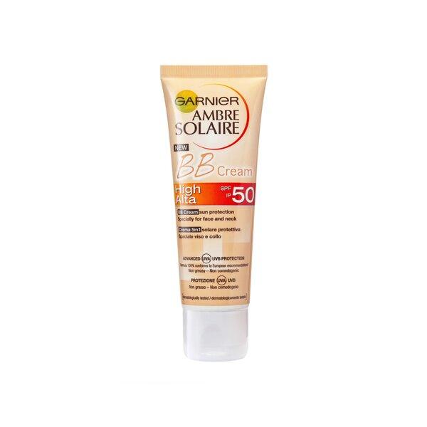 Garnier - Ambre Solaire Bb Cream Spf 50 Sun Protection 5 In 1 Medium - ORAS OFFICIAL