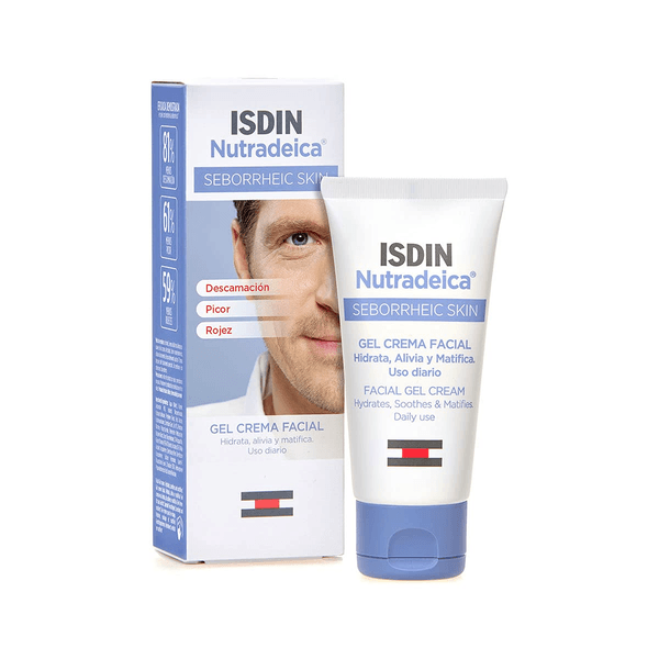 Isdin - Nutradeica Seborrheic Skin Facial Gel Cream - ORAS OFFICIAL