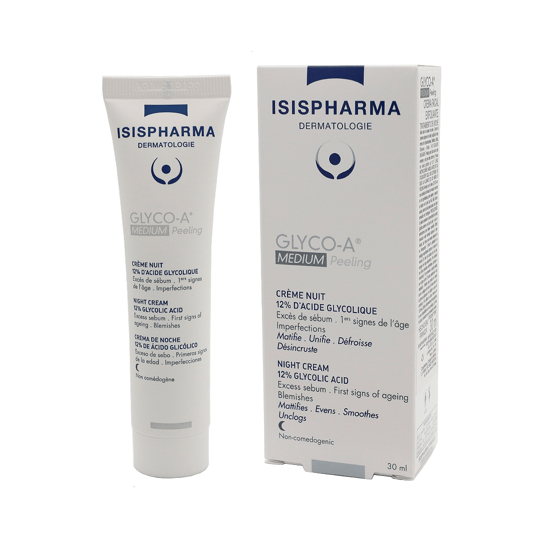 Isispharma - Glyco A 12% Medium Peeling - ORAS OFFICIAL