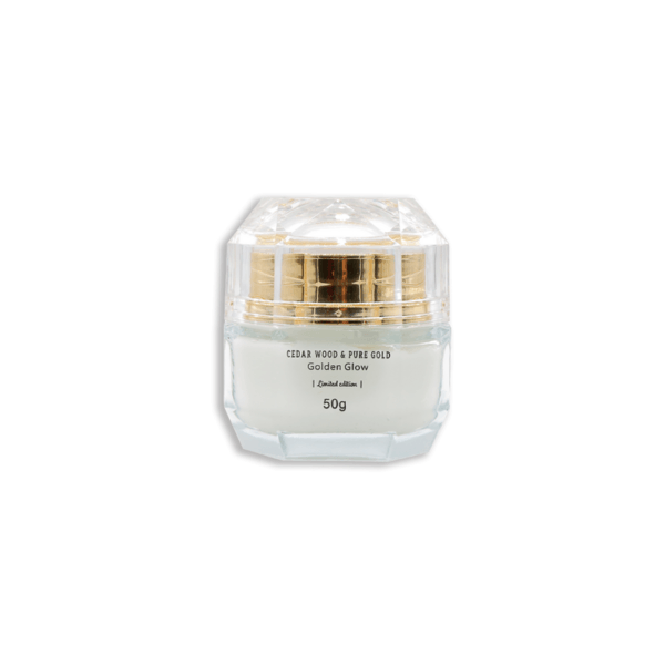Khan Al Saboun - Cedar Wood & Pure Gold Golden Glow Cream - ORAS OFFICIAL