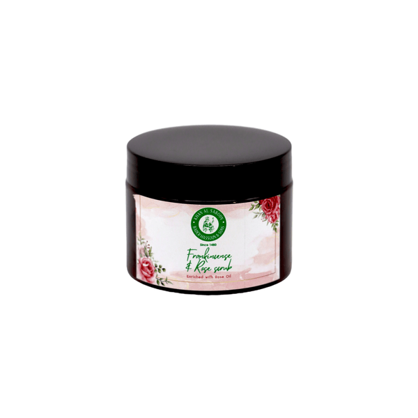 Khan Al Saboun - Frankincense & Rose Scrub - ORAS OFFICIAL