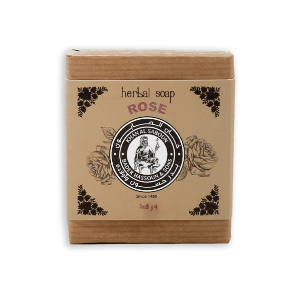 Khan Al Saboun - Herbal Soap Rose - ORAS OFFICIAL