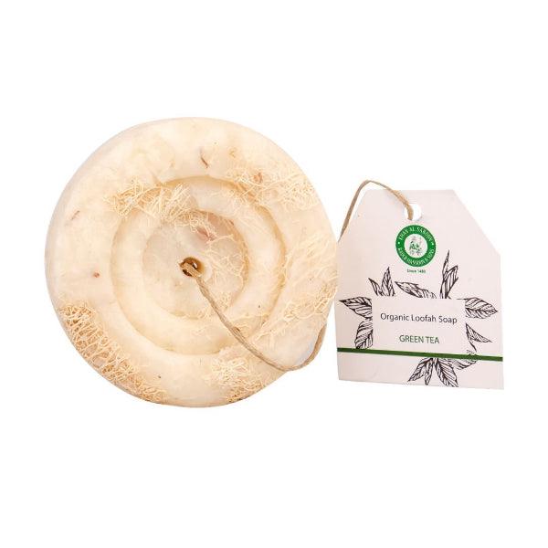 Khan Al Saboun - Organic Luffa Soap Green Tea - ORAS OFFICIAL