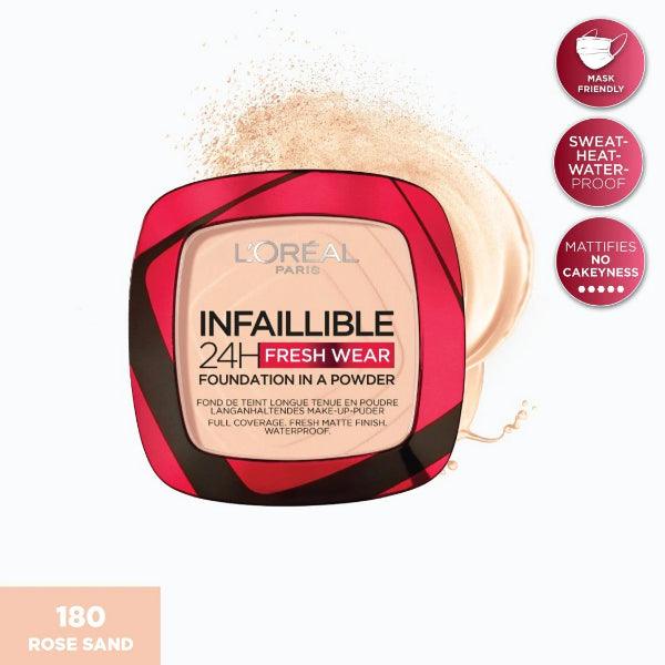 L'oreal Paris - Infaillible 24H Fresh Wear Foundation in a Powder - ORAS OFFICIAL